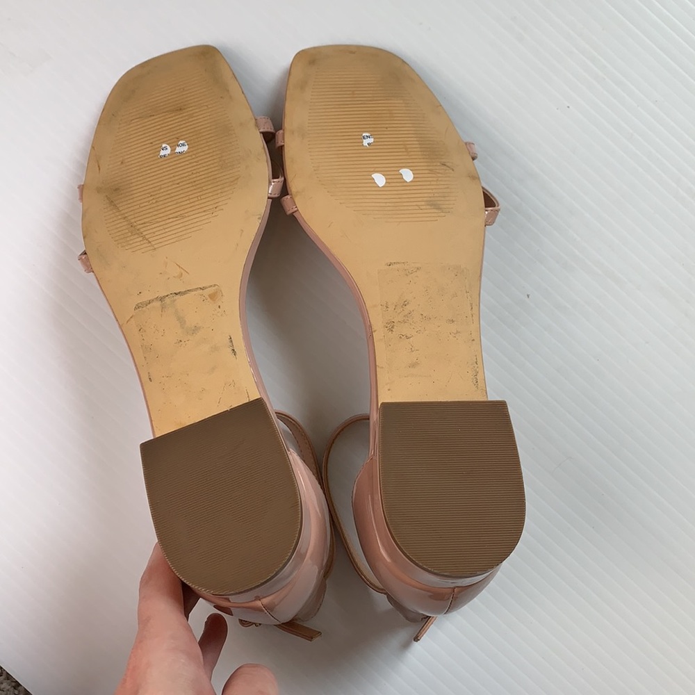 14th & Union blush pink Jenna strappy sandal - Picture 9 of 10